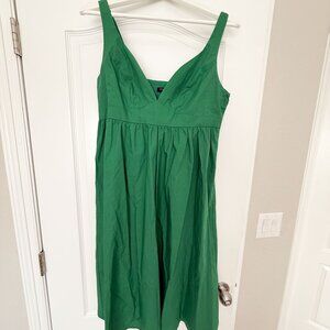 Banana Republic Green Babydoll Dress